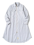 OX Stripe Drizzler Work Shirt Dress