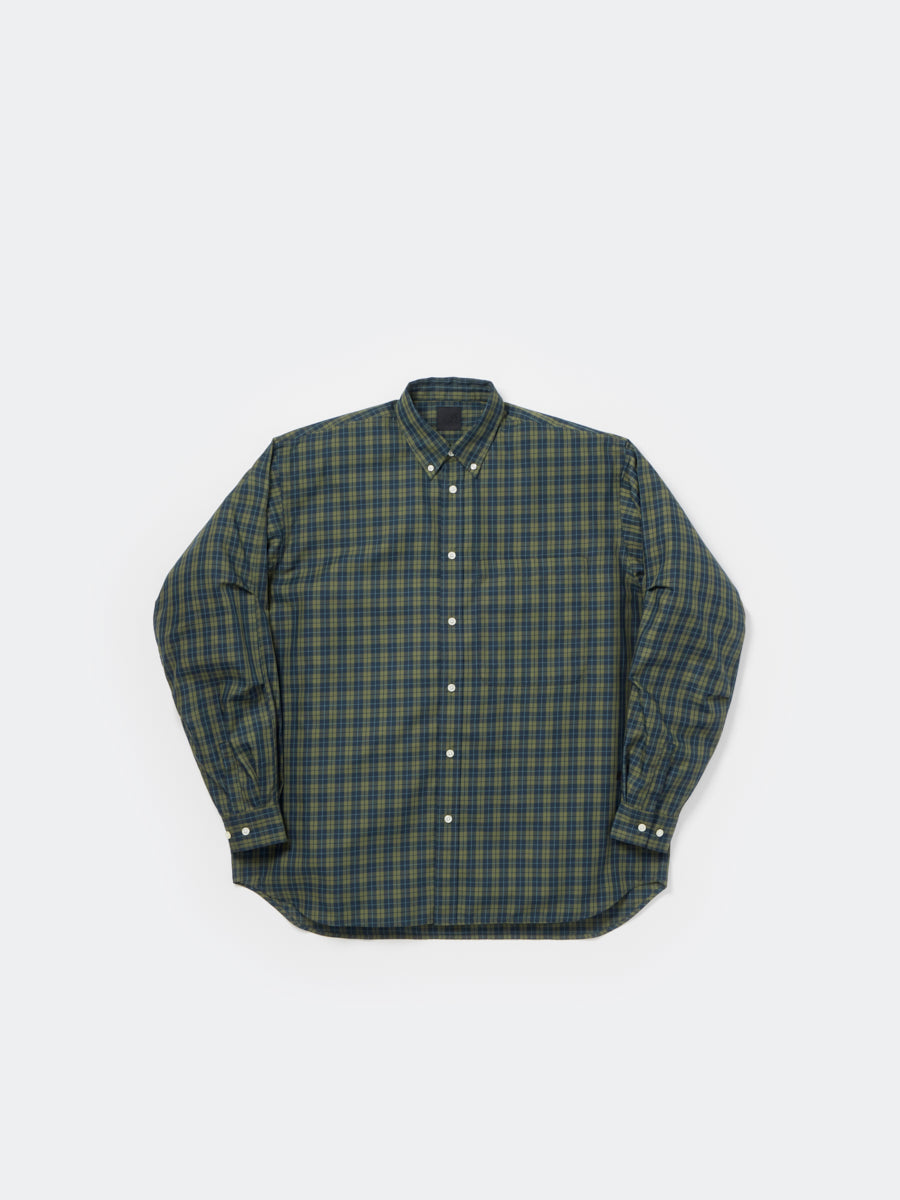 W's TECH BUTTON DOWN SHIRT L/S PLAIDS