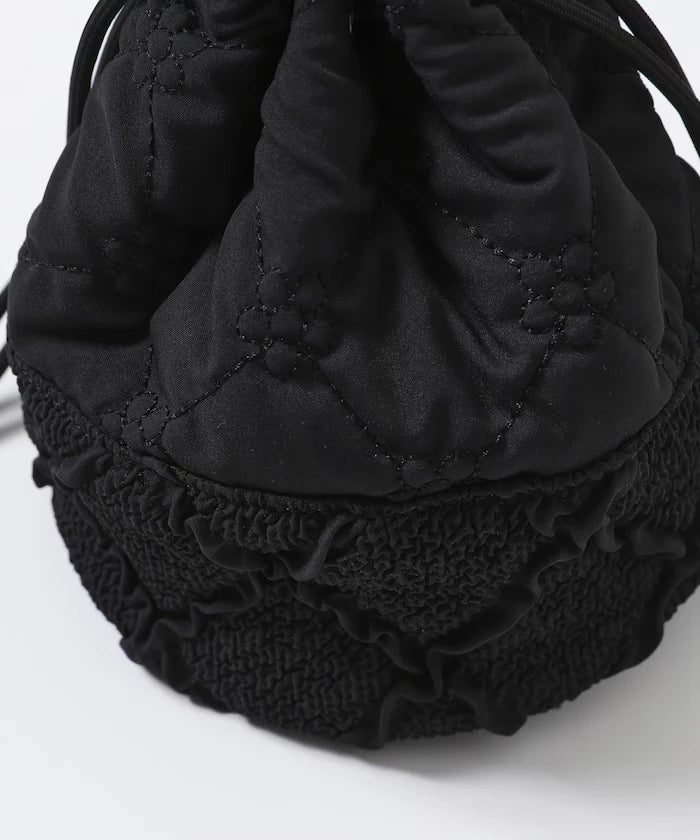 Flower Quilt Patchwork Drawstring Bag