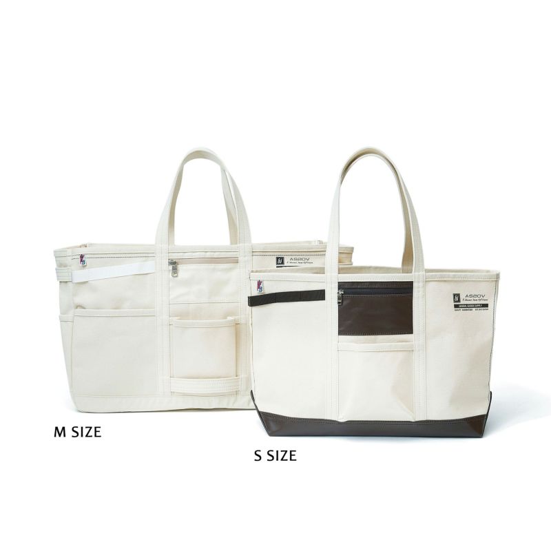 ALBERTON CANVAS TOTE sizeM/ORANGE