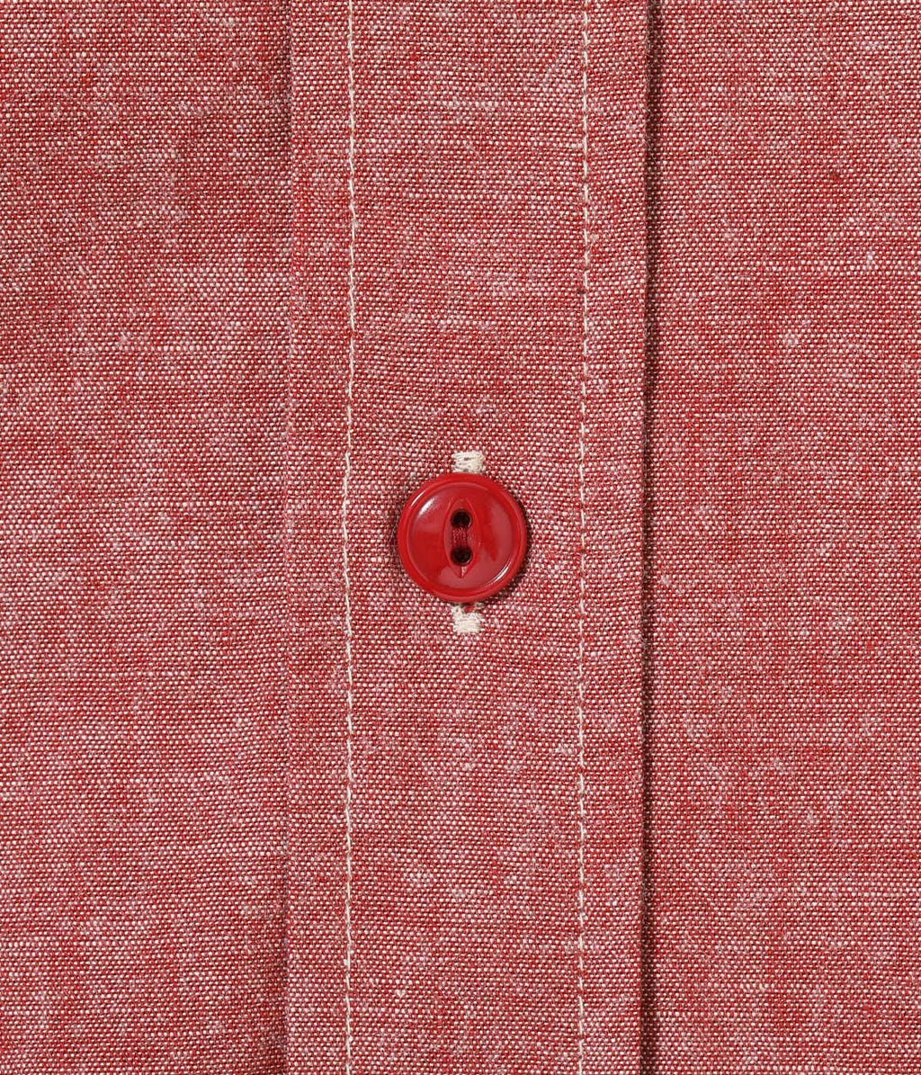 Red Chambray Work Shirt