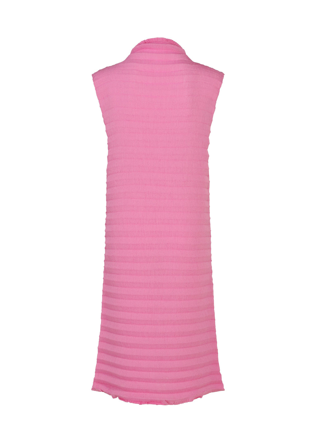 Accordion See-Through Crepe