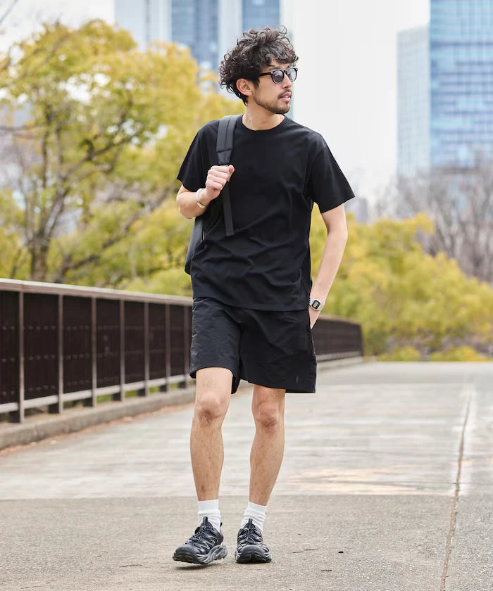 Nylon Short Length Baggy Shorts