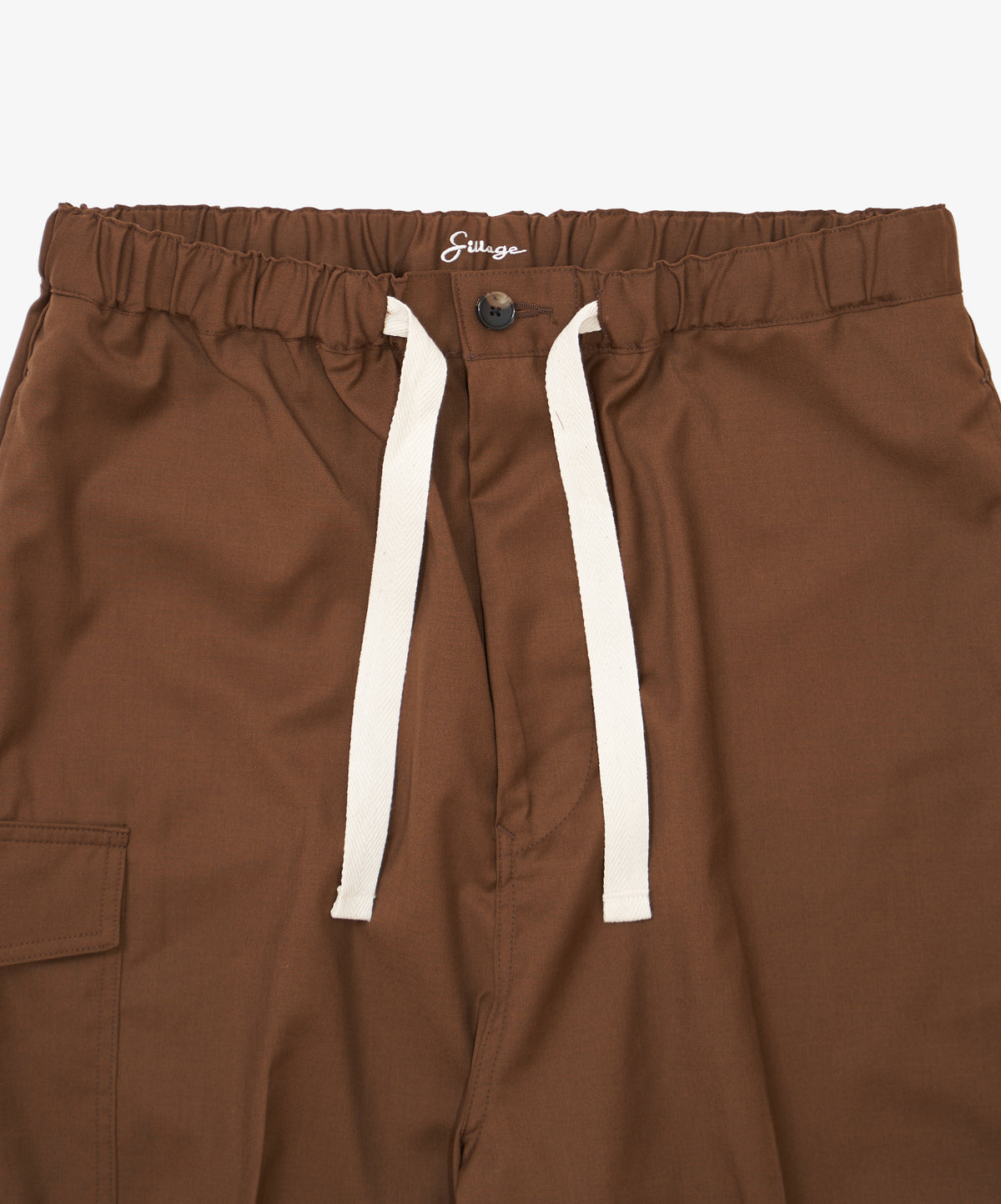 cargo pants brown twill