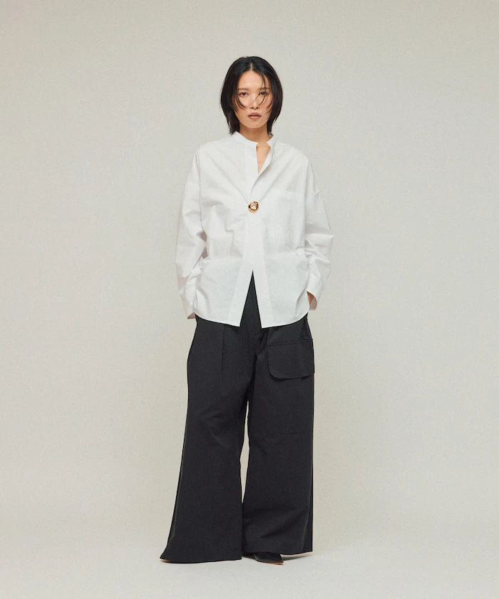 High Count Chino Wide Pants