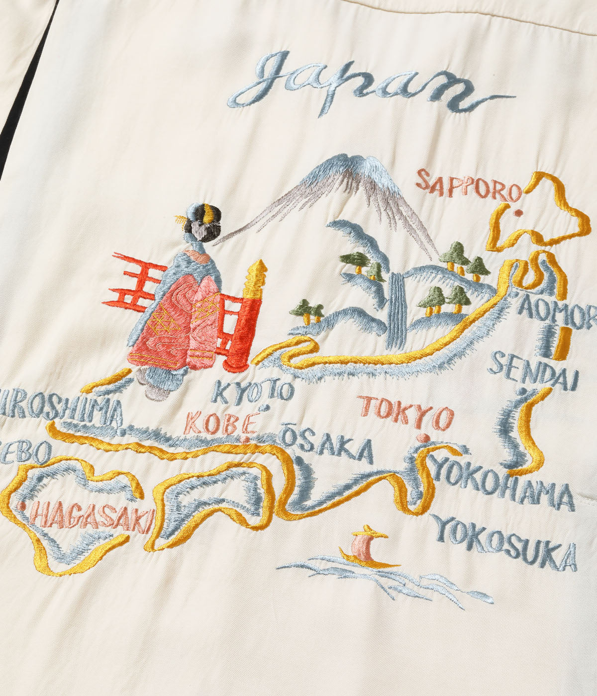 June 10, 2026 arrival / Lot No. TT39699 / SUKA SHIRT “JAPAN MAP”