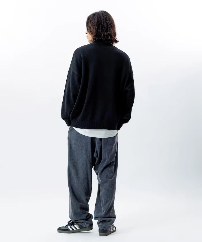 Relaxed Fit Easy Care Washable Turtleneck Knit