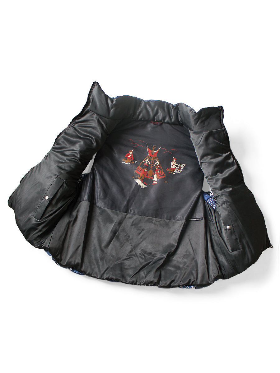 Bandana Transfer Nylon KEEL Weaving Vest