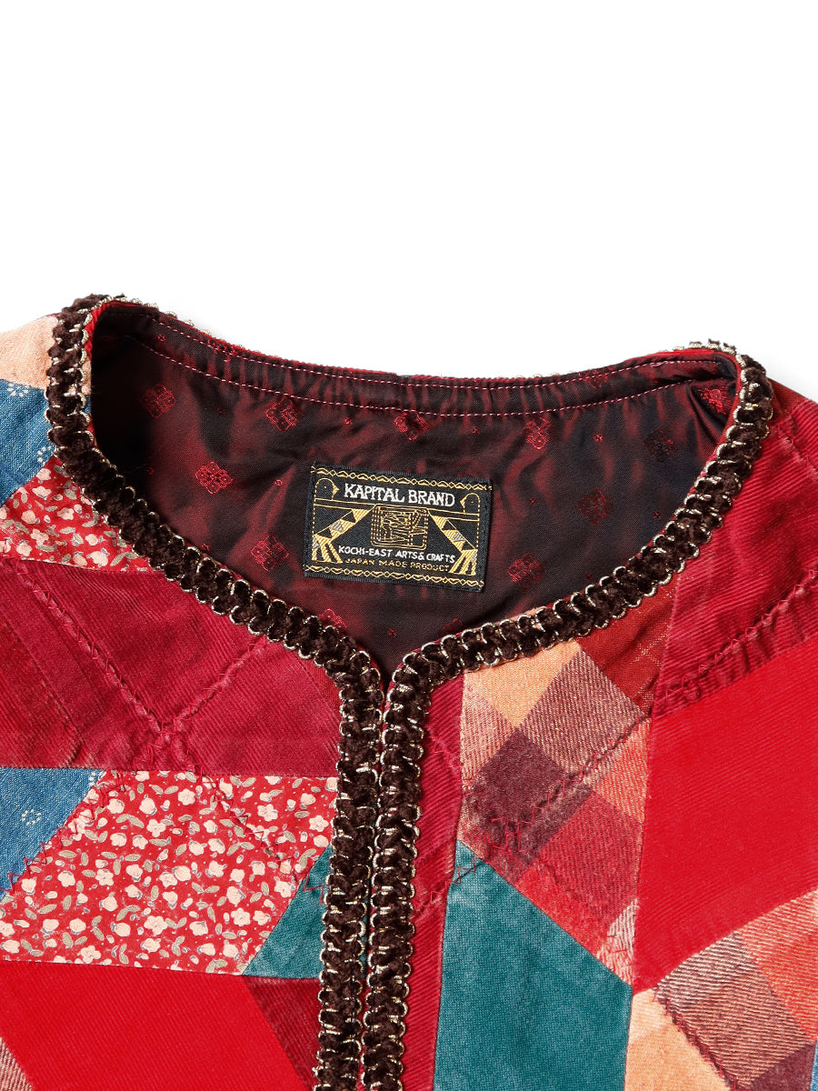 YABANE Quilt Patchwork Chateau Bolero