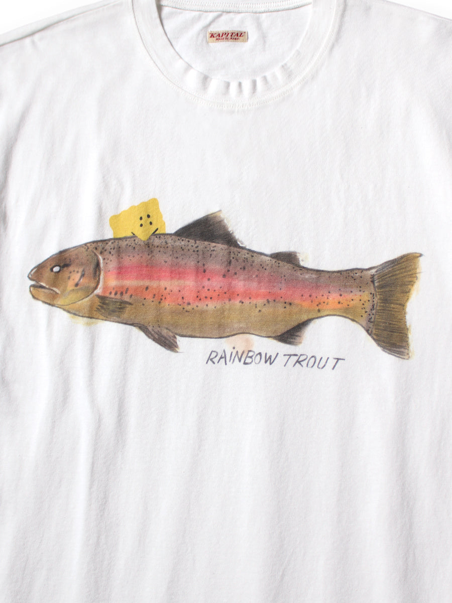 20/-Jersey Crew T (Trout 1 Peckish Rainbow Ypt)