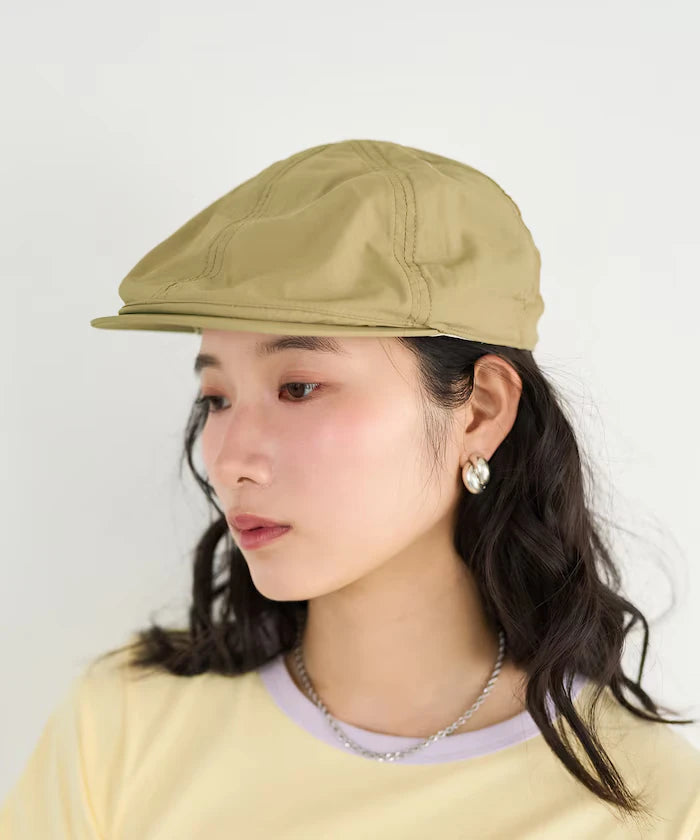Nylon Newsboy Cap
