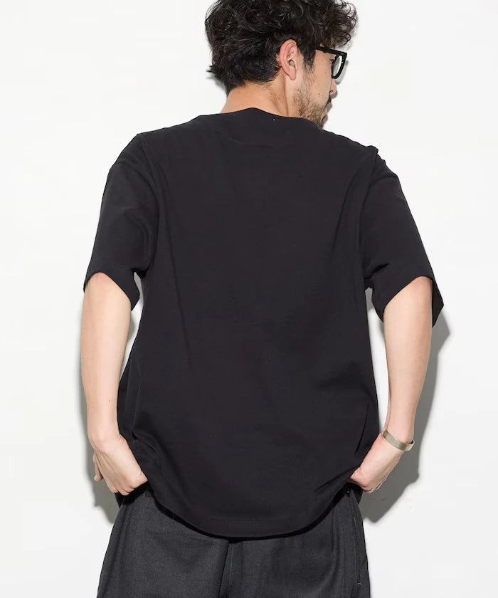 6 Ounce Front Logo Print Crew Neck T-Shirt / Print T-Shirt PRINT TWO-TIER BOX