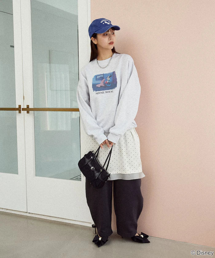 Brushed Back Sweat Curve Pants Limited Edition