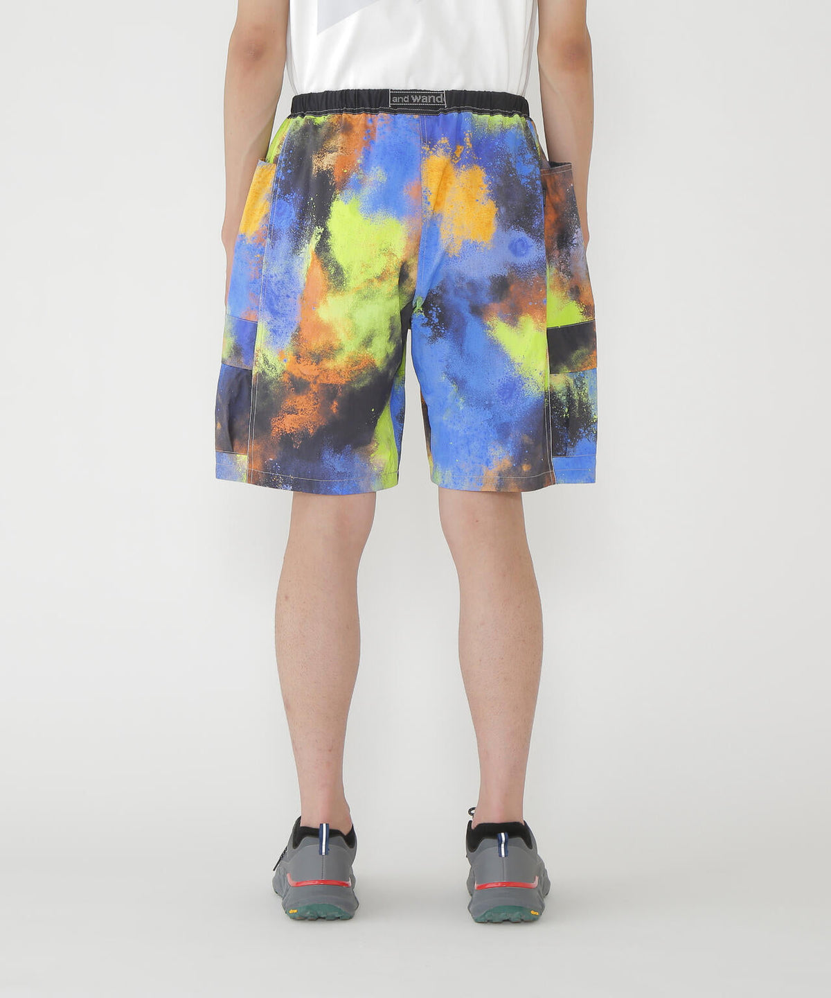 Gramicci × and wander  brushed nylon short pants