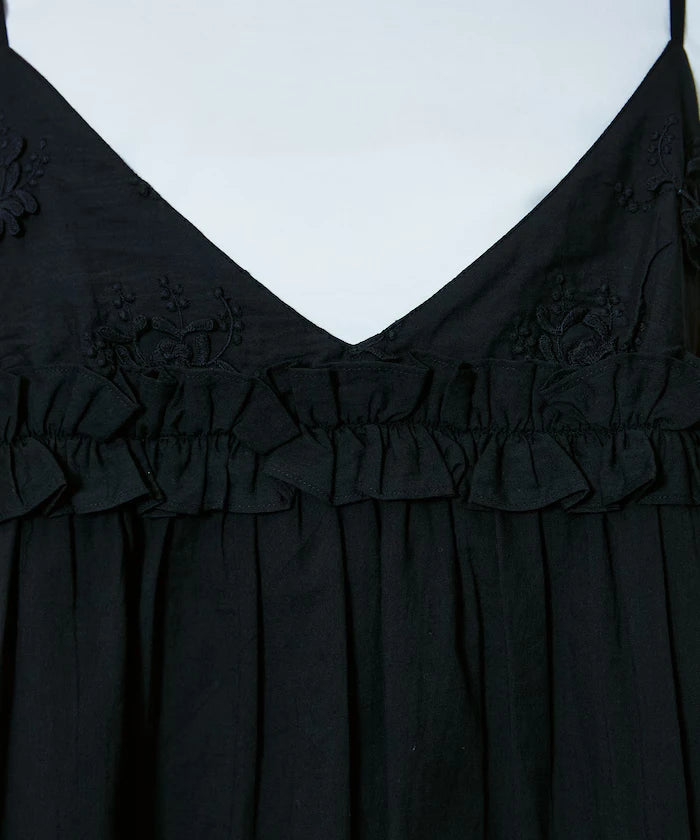 Floral Embroidery Detail Camisole Bustier Limited Edition