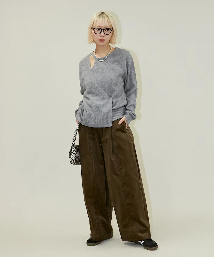 Wide Corduroy Easy Pants [Limited Edition]