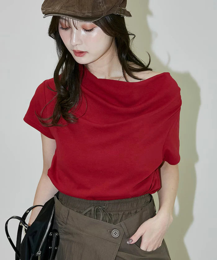 2WAY Draped T-Shirt Limited Release