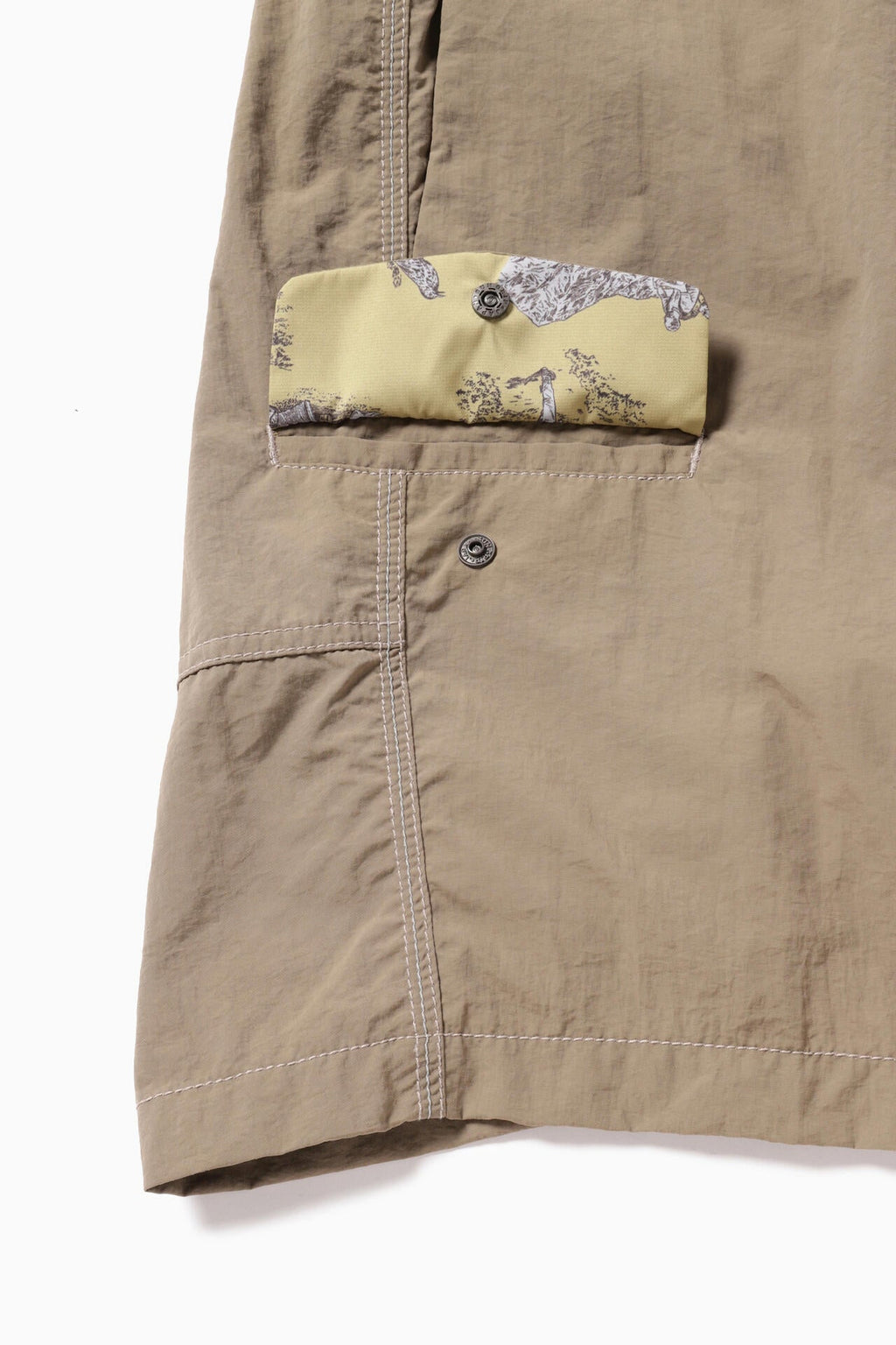 hiking club Ny taffeta hiker short pants