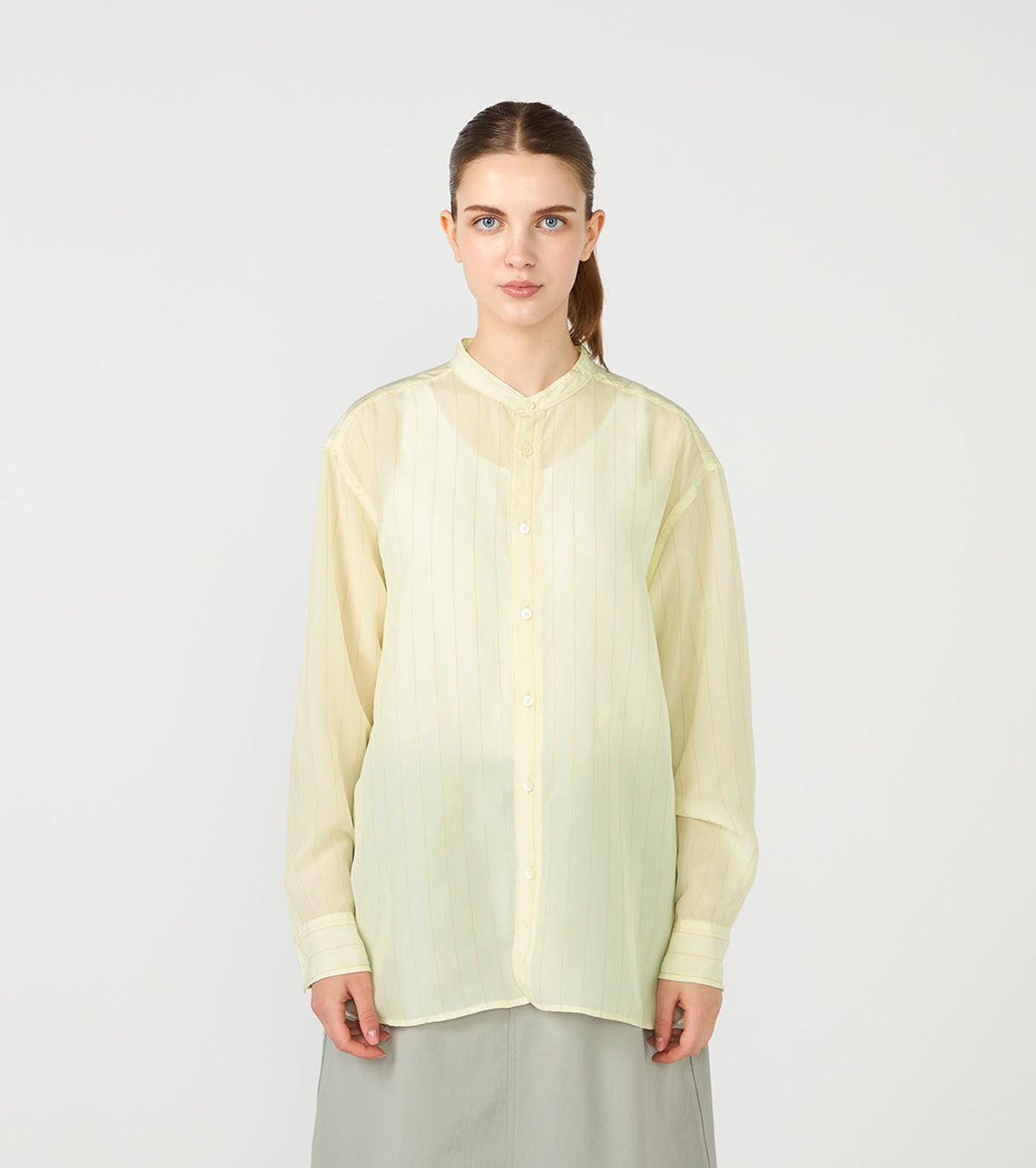 Band Collar Shirt