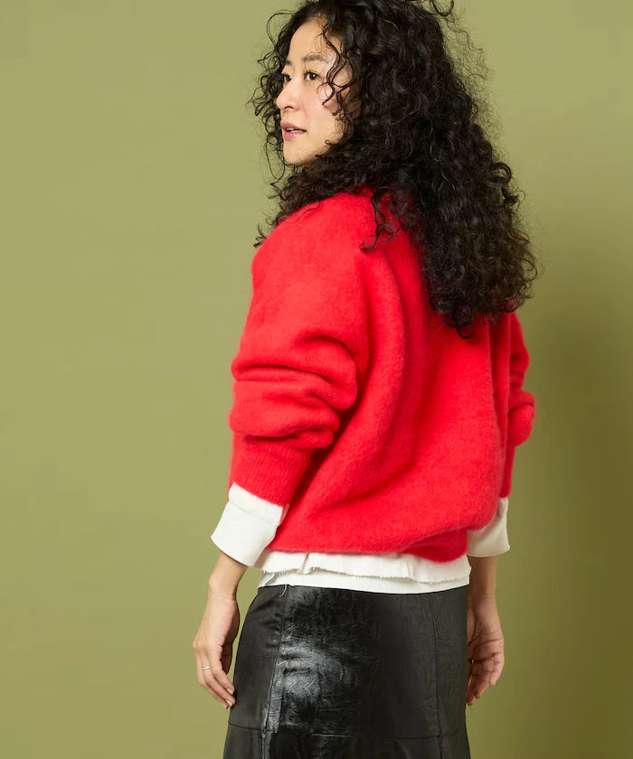 Fluffy Knit Pullover
