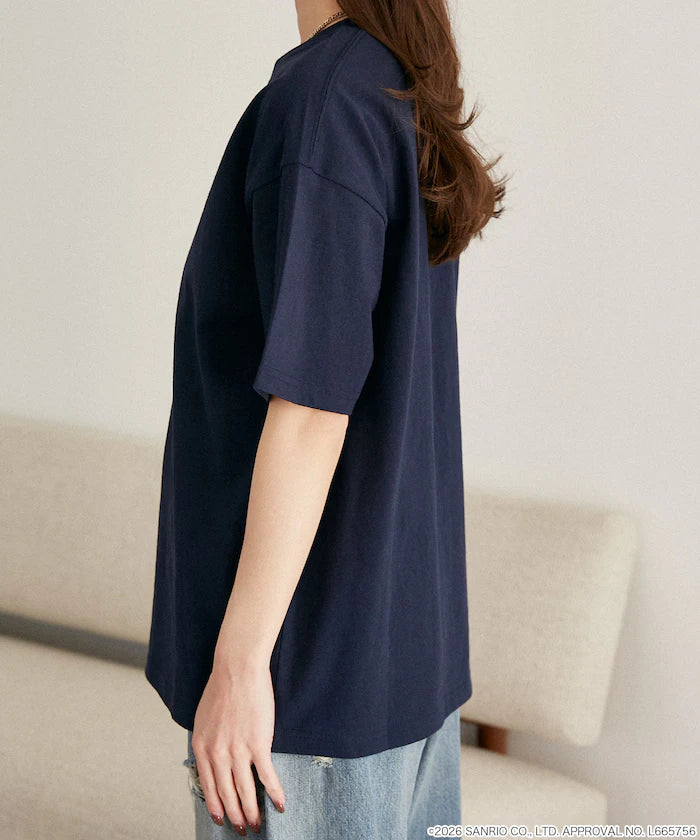 "SANRIO CHARACTERS" College Style Printed T-Shirt Limited Edition