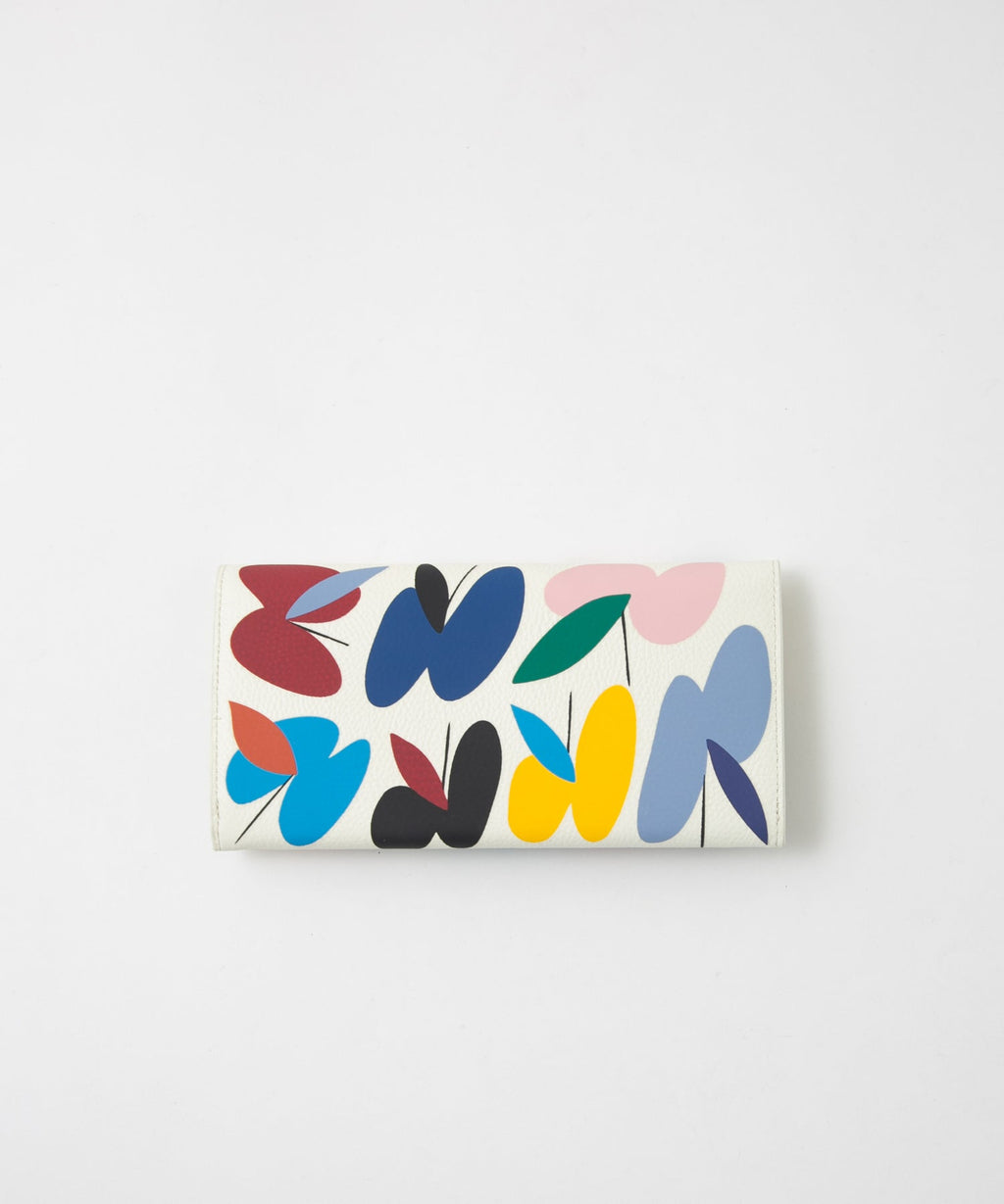 SHOGO SEKINE Collaboration Mail-Type Long Wallet Ivory SIF-SKN#22