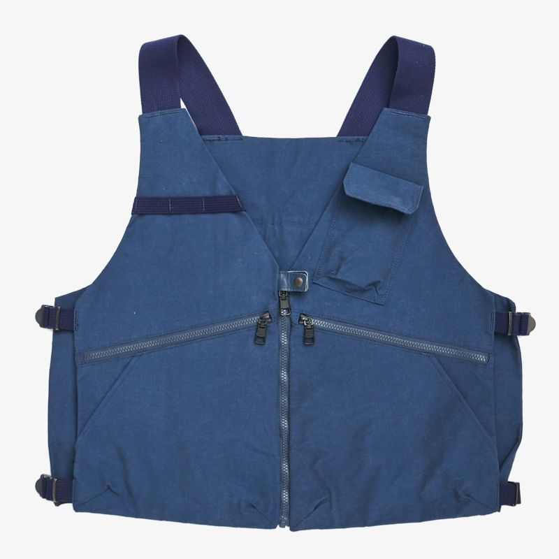 SHRINK NYLON CAMP VEST 3/NAVY