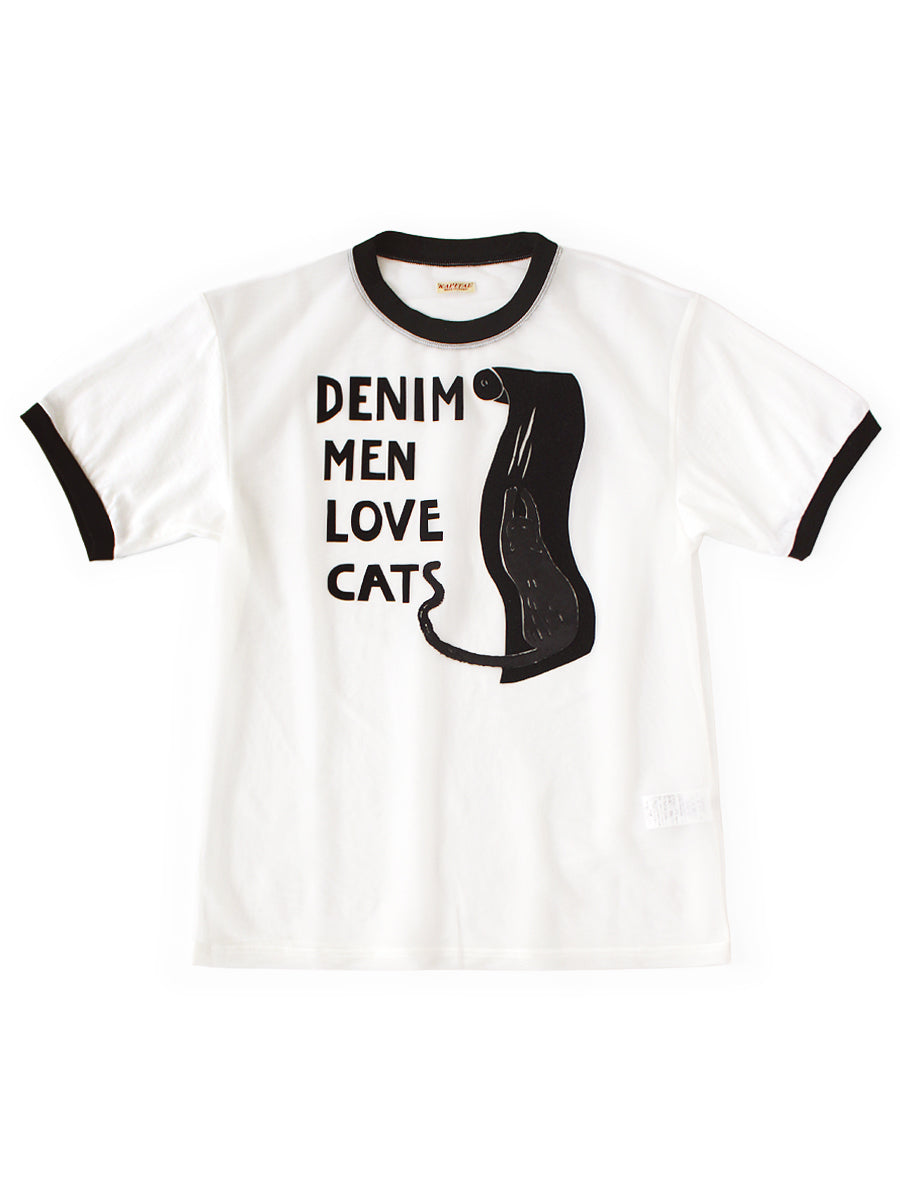 Sheer jersey x 20/- jersey ringer T (DENIM MEN LOVE C...)