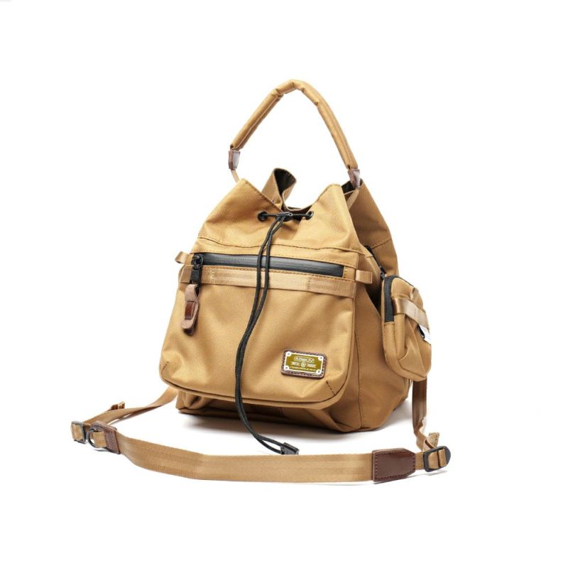 CORDURA DOBBY 305D DRAWSTRING SHOULDER / KHAKI