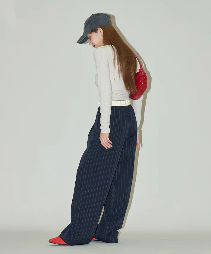 West Shearing Panel Easy Slacks Pants Limited Edition