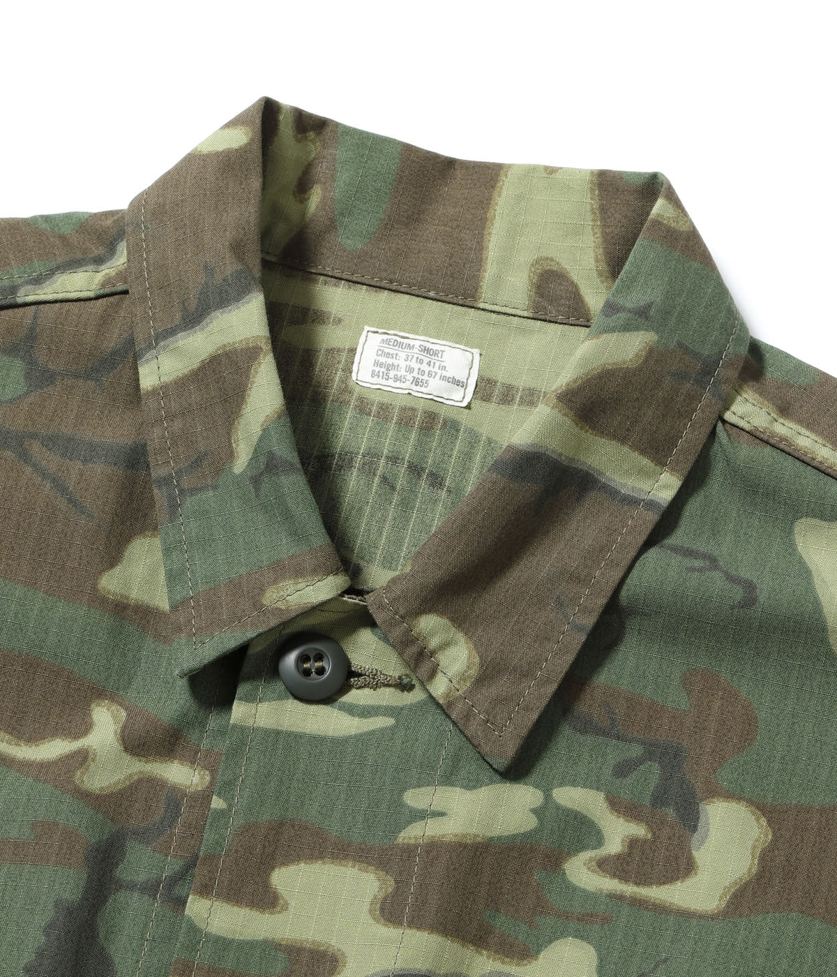 COAT, MAN'S, CAMOUFLAGE, COTTON, WIND, RESISTANT, POPLIN, CLASS 2