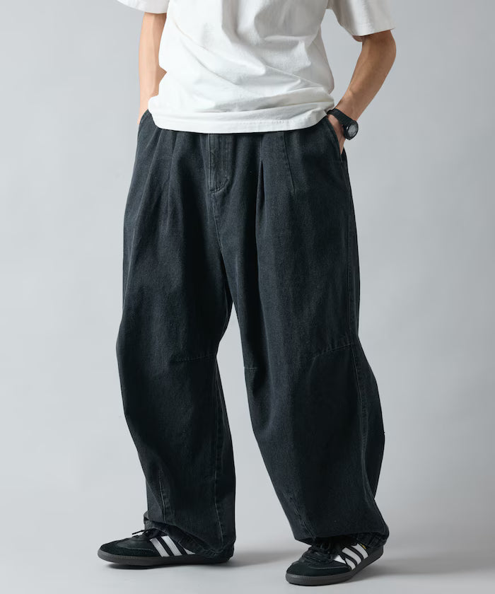 Wide Silhouette Military Circus Pants Snow Pants [Limited Edition]