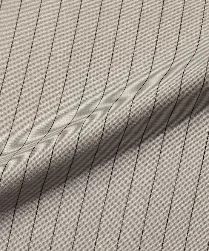 Spindle Stripe Easy Wide Pants / Compatible with Setup