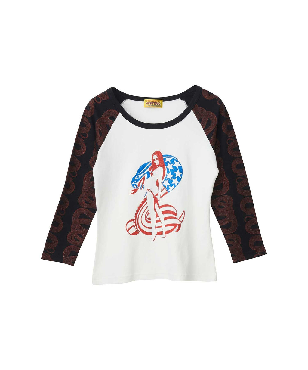 COBRA Three-Quarter Sleeve Chibi T-Shirt