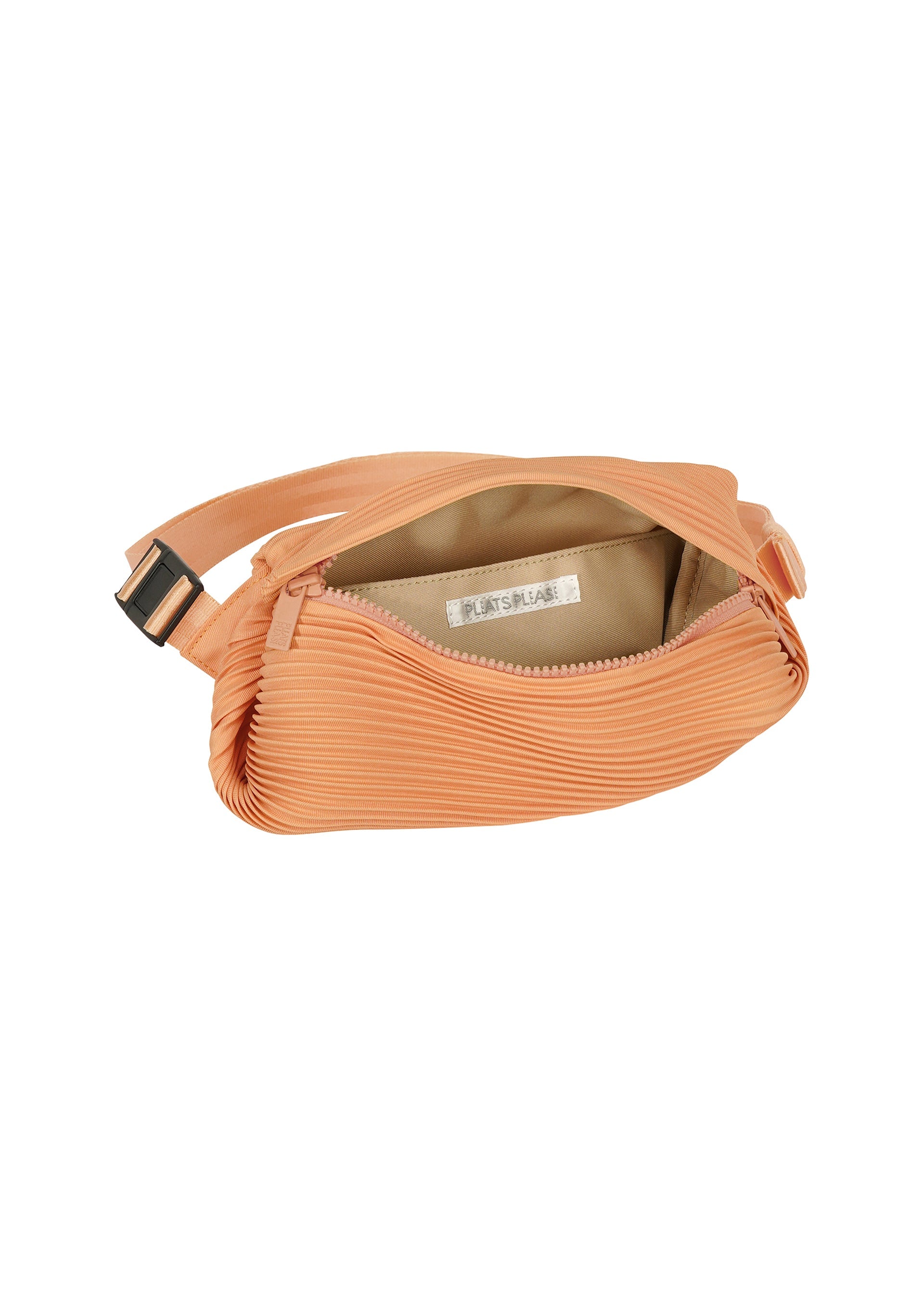 Bias Pleats Waist Bag