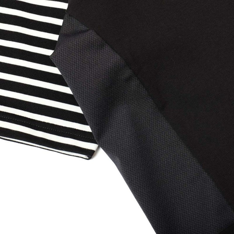 BLOCK MOCK NECK GOLF SERIES/ BLACK