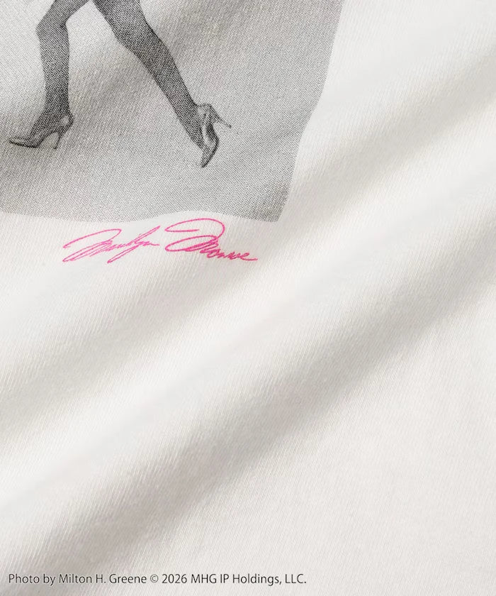 Marilyn Monroe Short Sleeve Monochrome Photo T-shirt