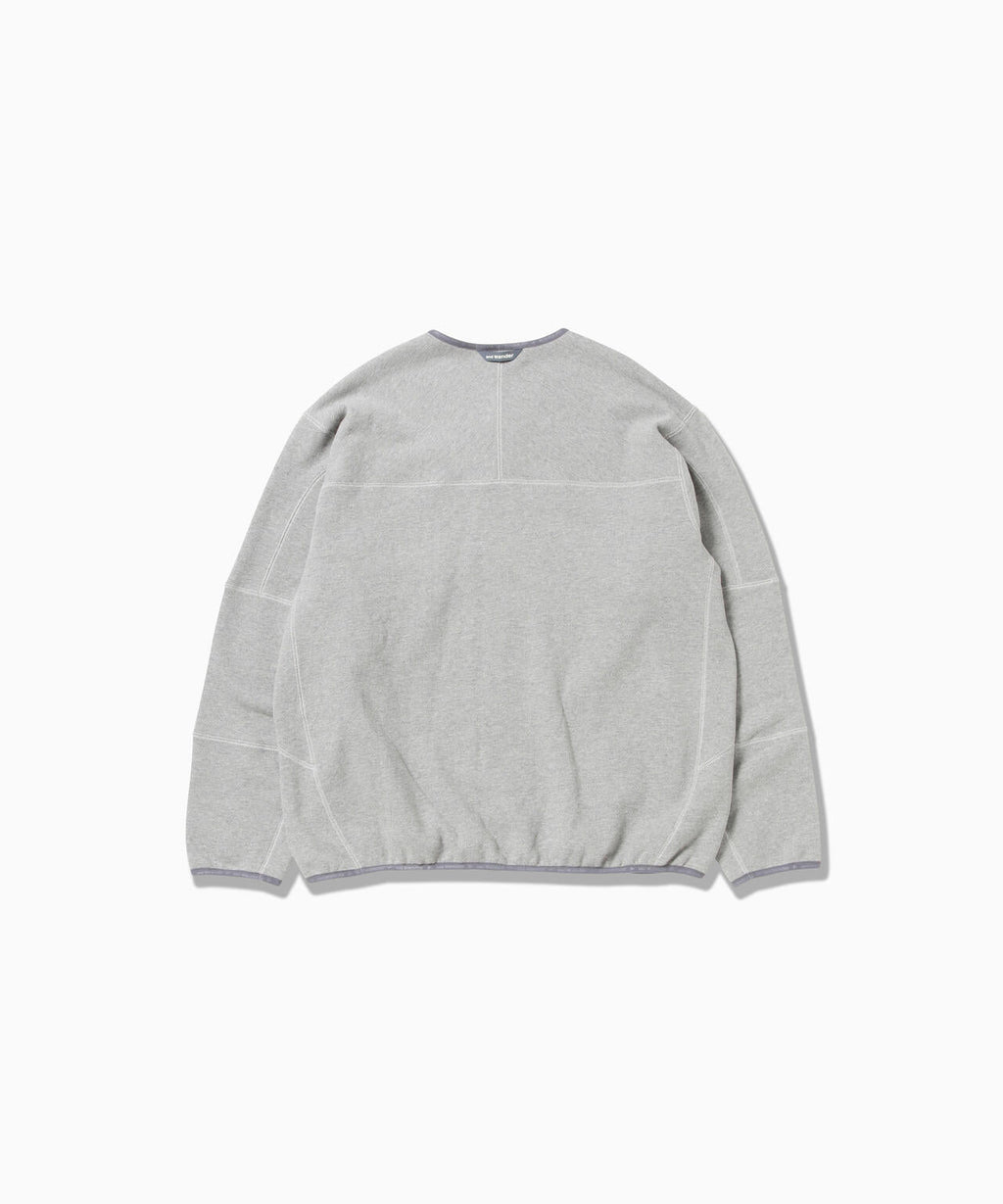 sweat cardigan