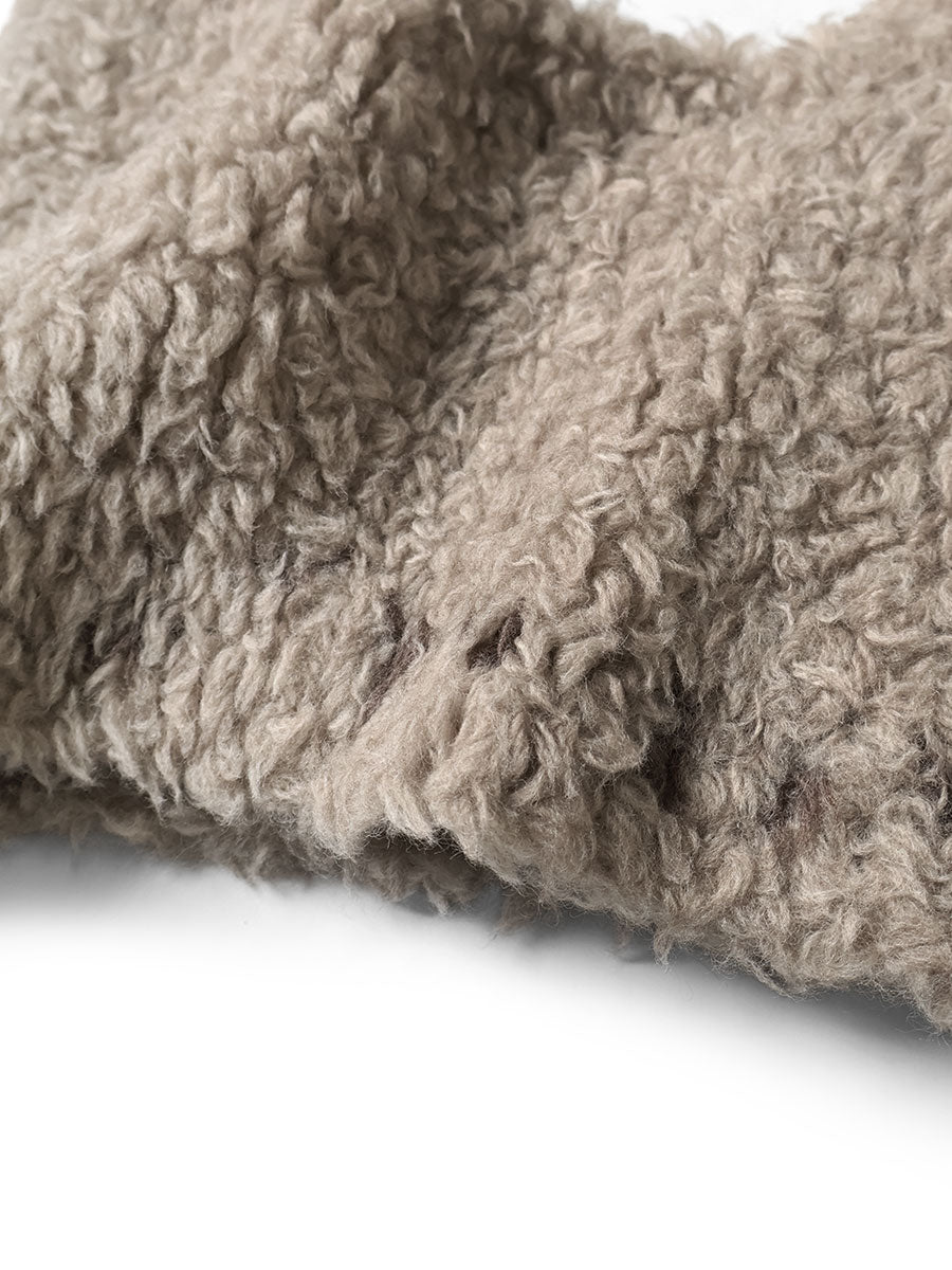 Hand-knit Roving Mole Processing Bustier
