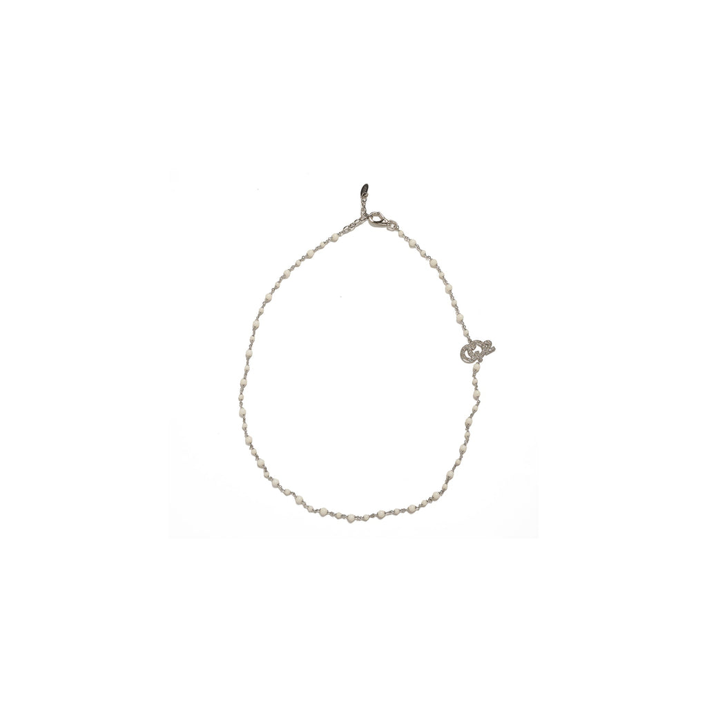 AIR CARBON MATINE NECKLACE : SILVER