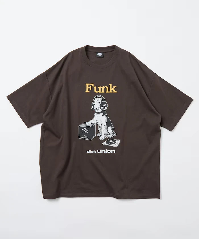 Limited Release diskunion×FREAK'S STORE Exclusive Beagle Big Silhouette Print Crew Neck T-Shirt