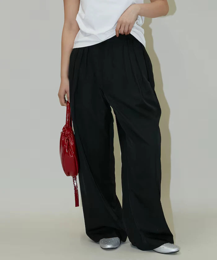 Color Tuck Slacks Pants Limited Release