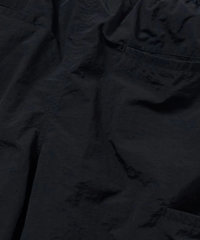 Nylon Sleek Water Length Baggy Shorts