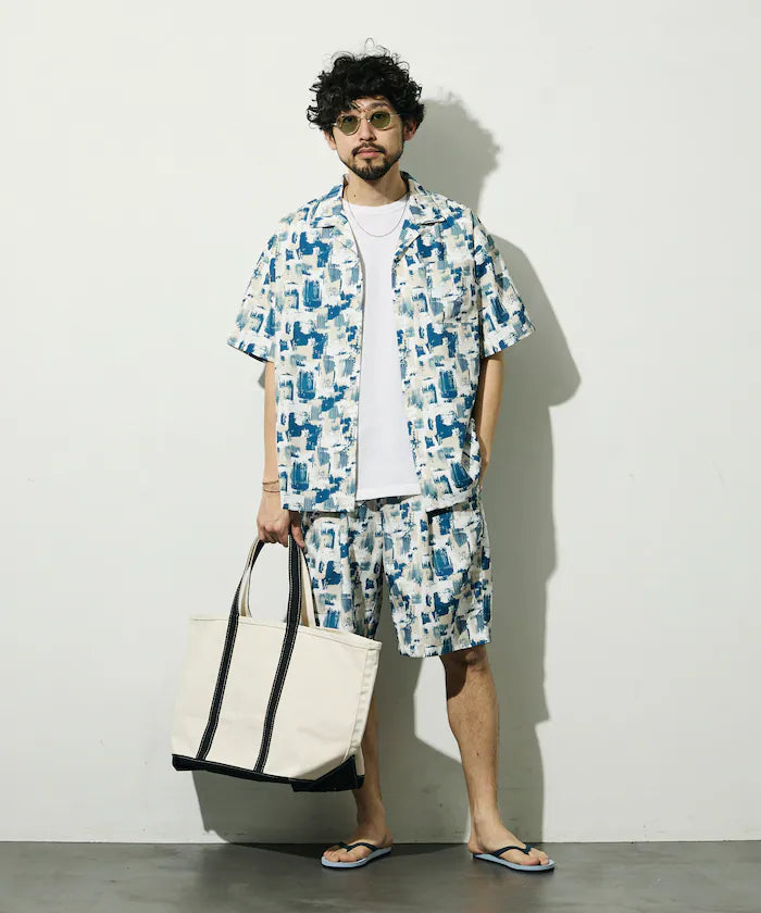 Pattern Easy Shorts / Allover Design Short Pants / Setup Compatible