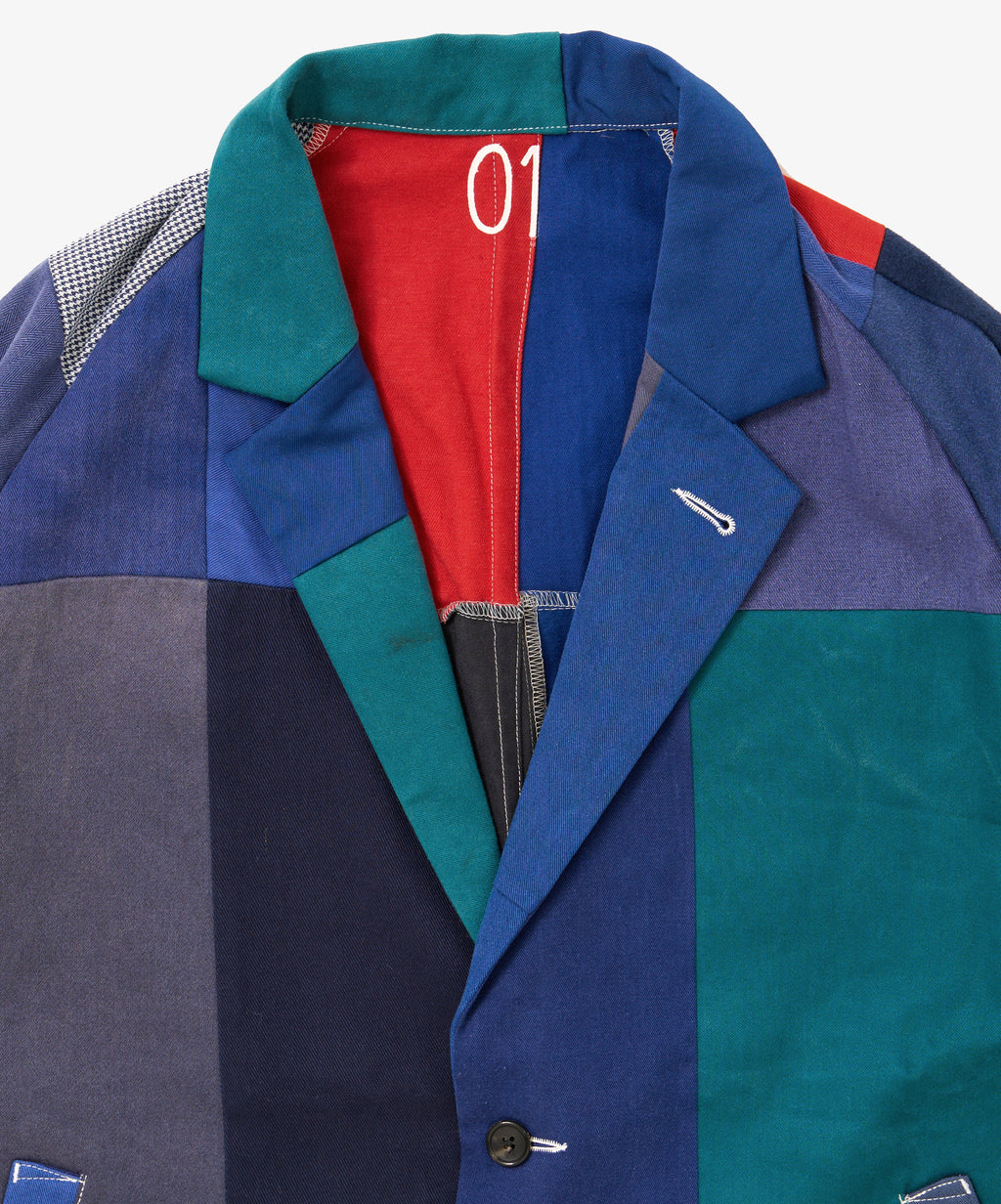 veste two button denim one