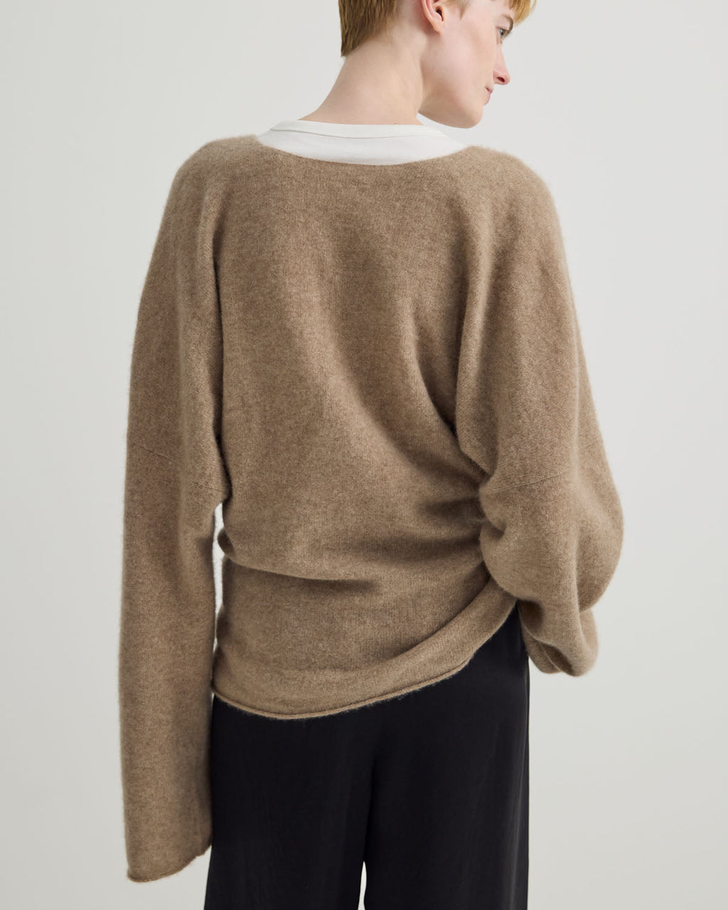 CASHMERE CACHE COEUR PULLOVER