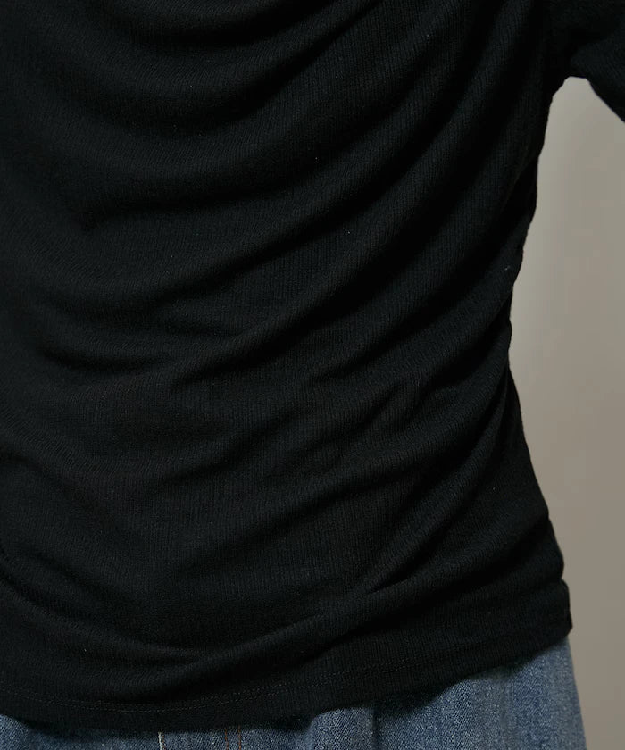 Race Layered Tereko Draped T-Shirt Limited Edition