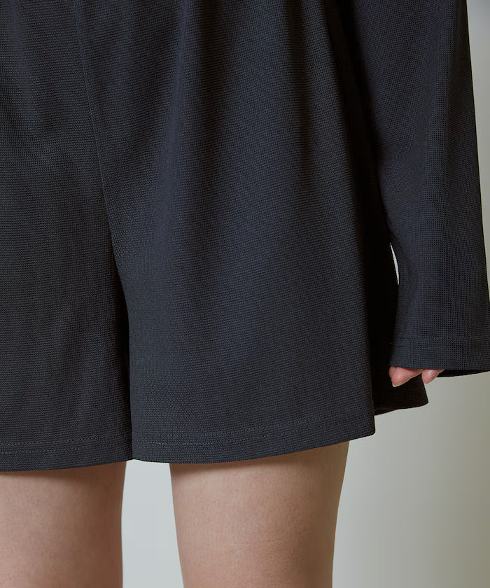 Frill Design Cardigan Short Pants Set Up Limited Release