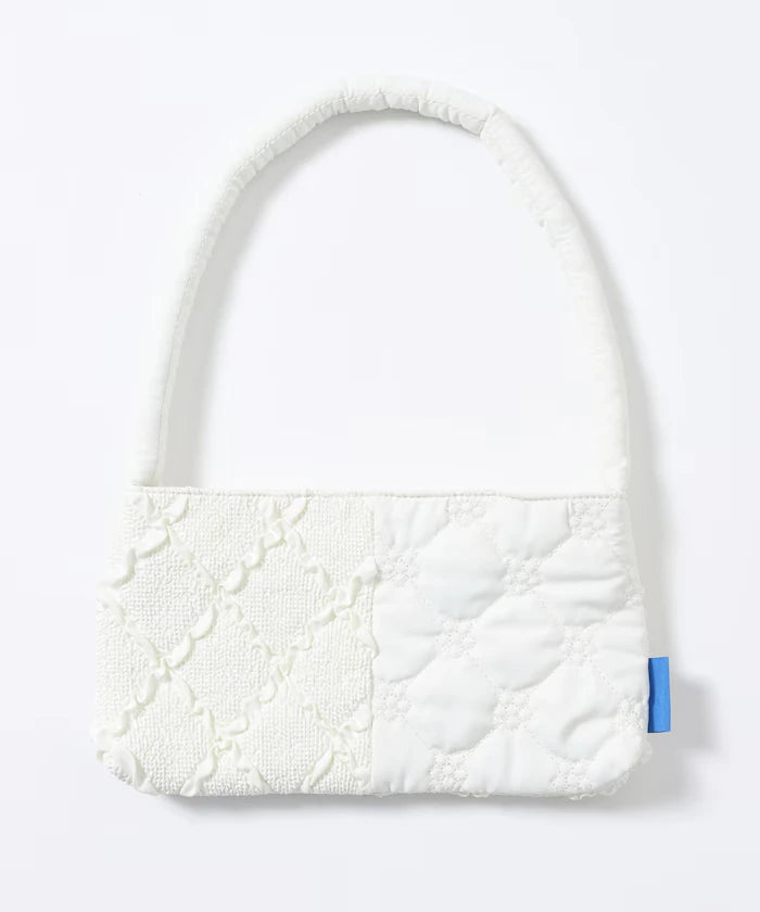 Flower Quilt Patchwork One Handle Bag