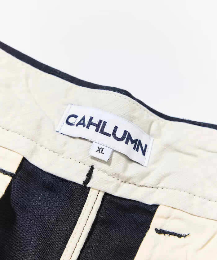 Cotton Linen 2 Tuck Chino Shorts